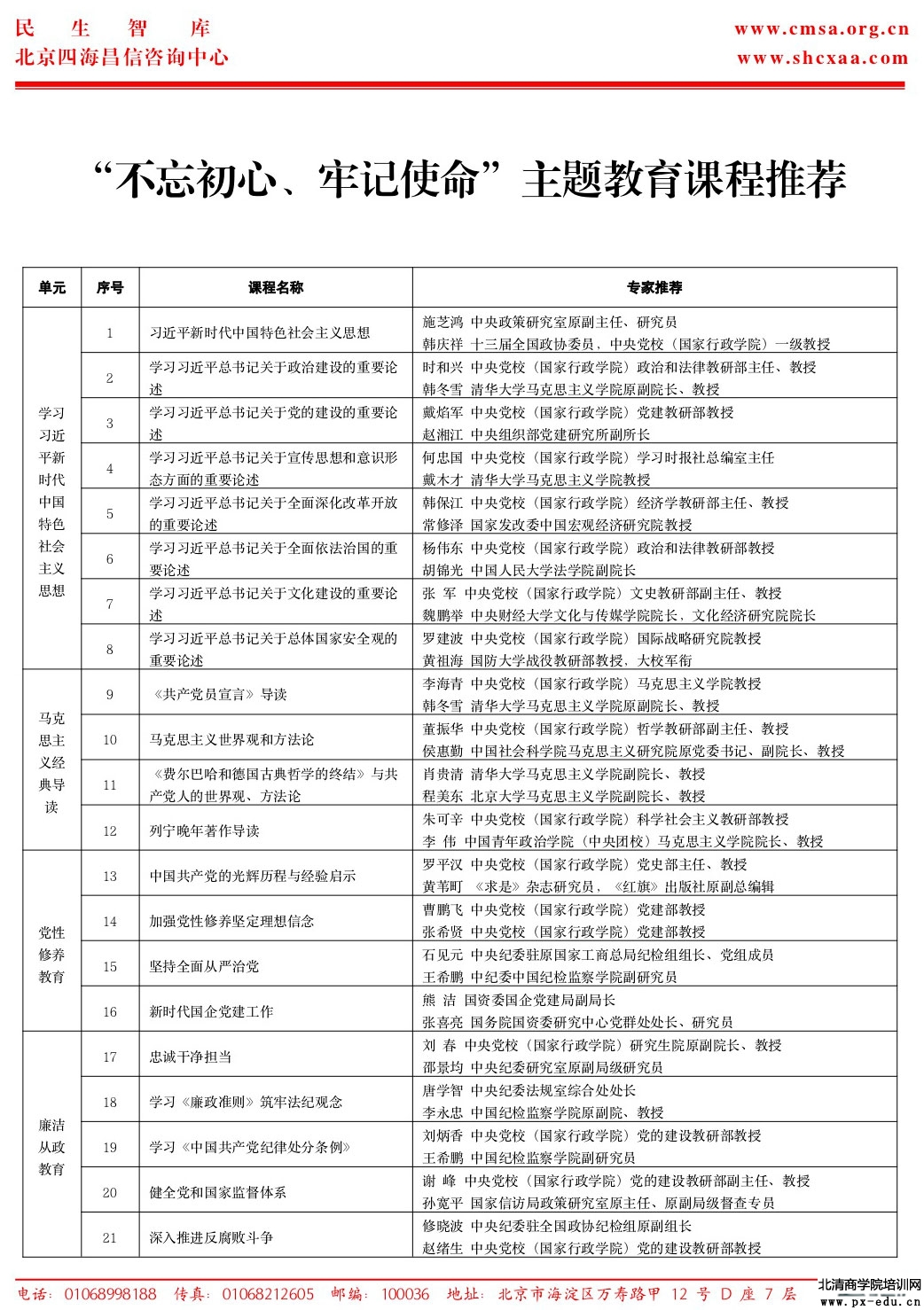 不忘初心牢记使命主题教育课程推荐 不忘初心牢记使命主题教育课程推荐