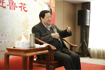 鲁花集团孙孟全讲解鲁花辉煌历史，勉励后辈